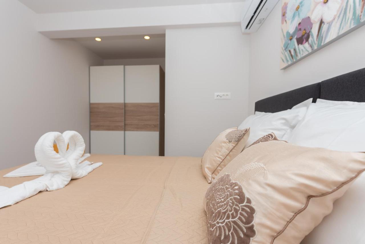 מאקרסקה Luxury Apartment Lemon Sea & City View מראה חיצוני תמונה