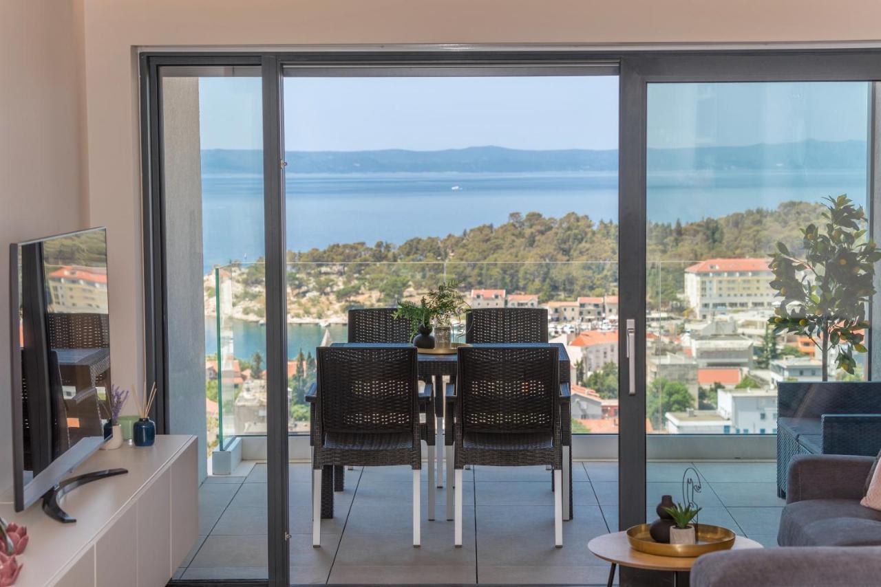 מאקרסקה Luxury Apartment Lemon Sea & City View מראה חיצוני תמונה