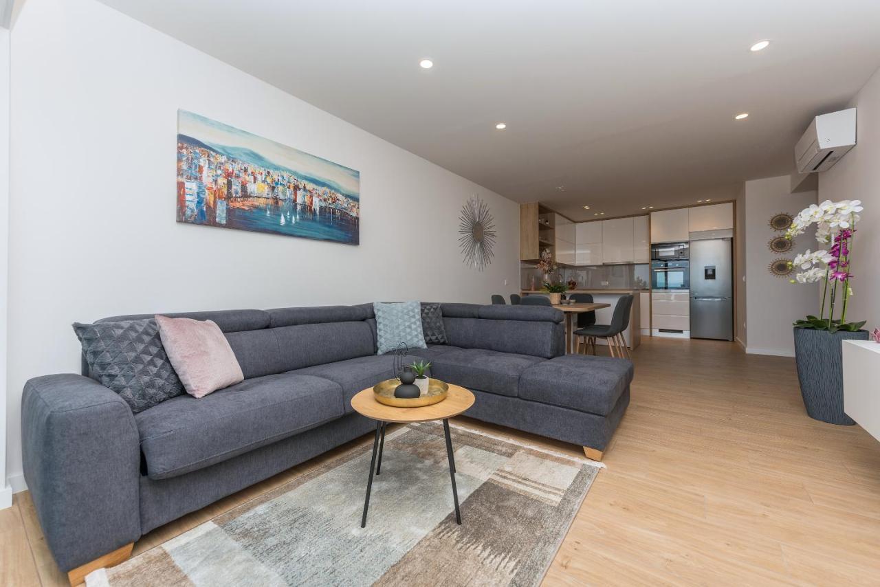 מאקרסקה Luxury Apartment Lemon Sea & City View מראה חיצוני תמונה