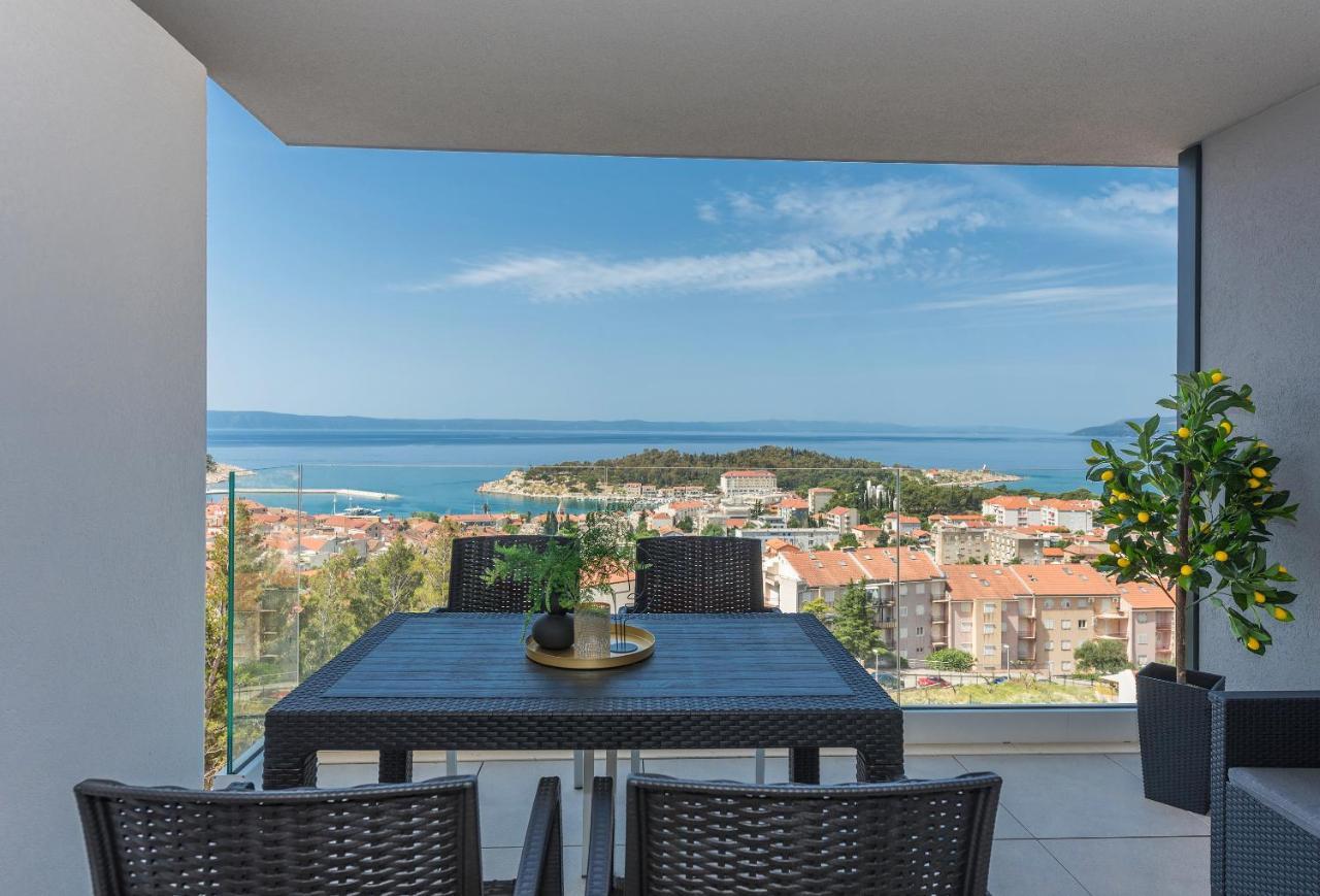 מאקרסקה Luxury Apartment Lemon Sea & City View מראה חיצוני תמונה