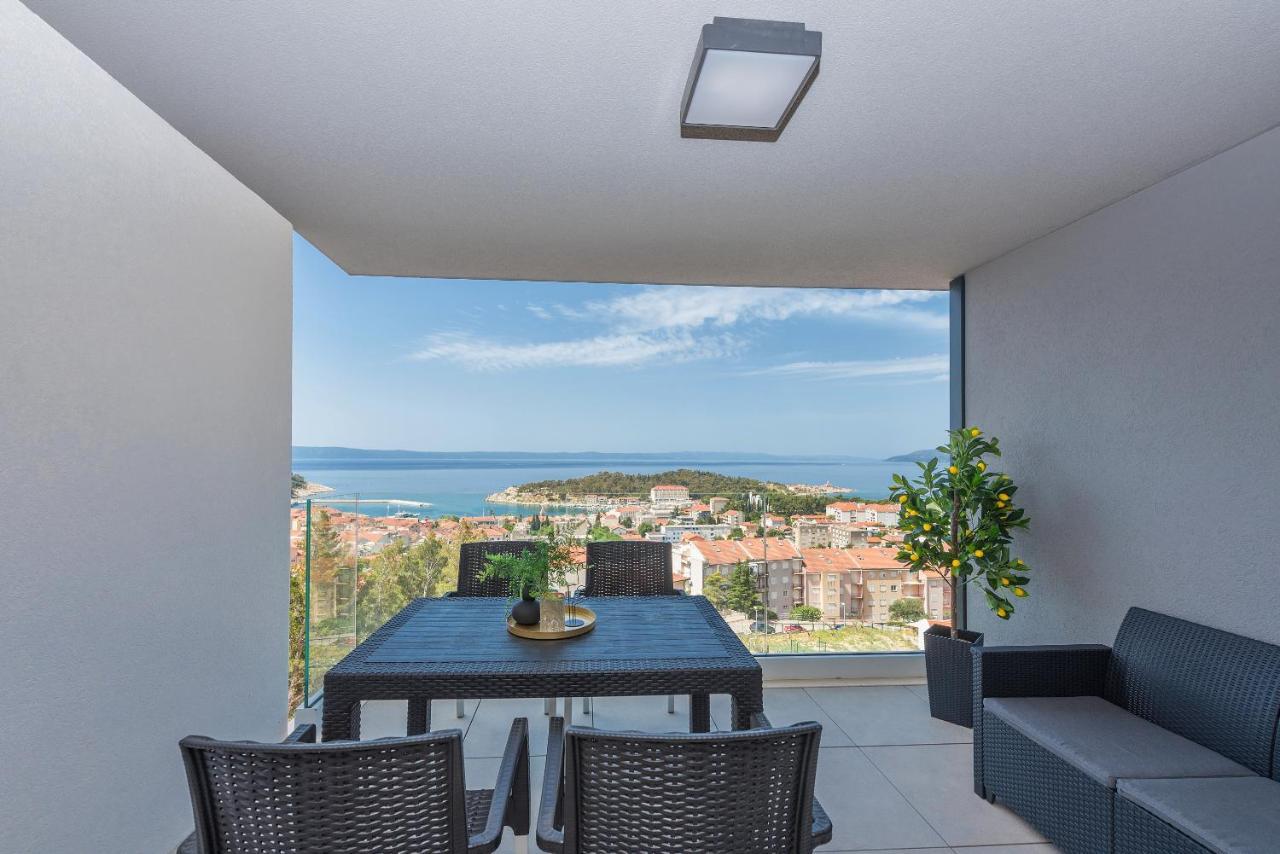 מאקרסקה Luxury Apartment Lemon Sea & City View מראה חיצוני תמונה