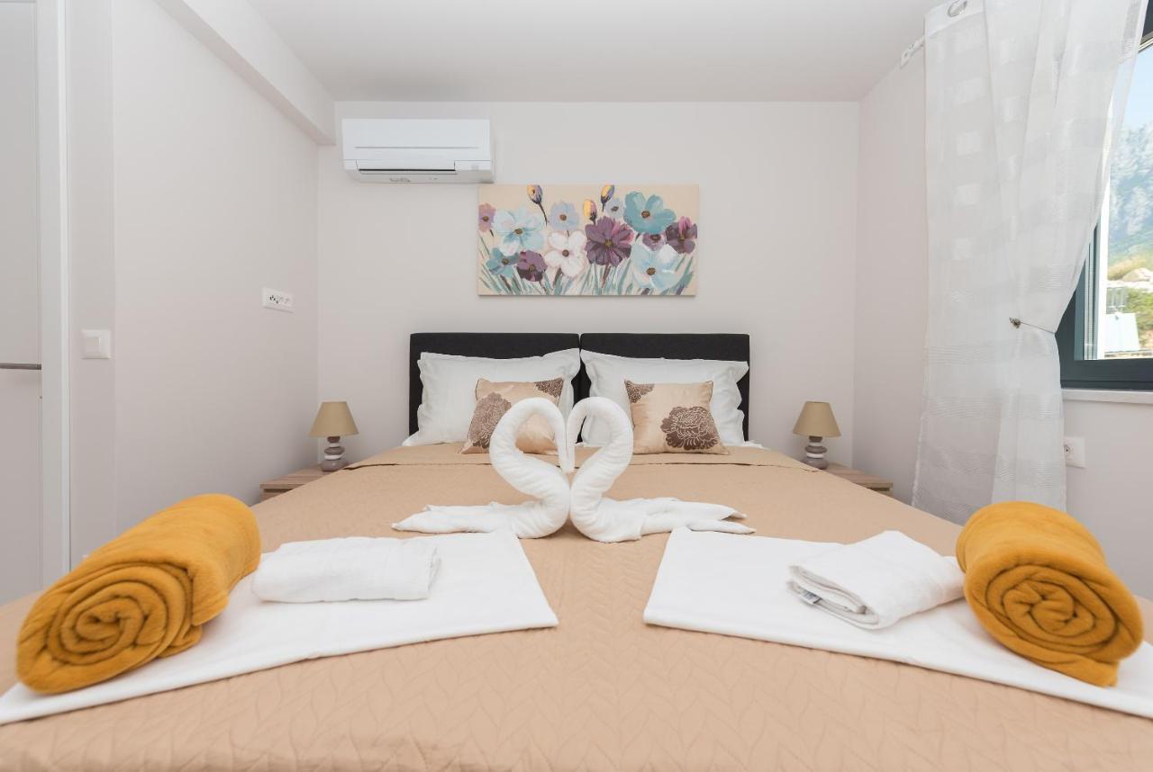 מאקרסקה Luxury Apartment Lemon Sea & City View מראה חיצוני תמונה