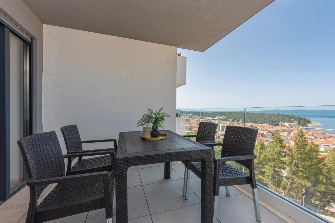 מאקרסקה Luxury Apartment Lemon Sea & City View מראה חיצוני תמונה