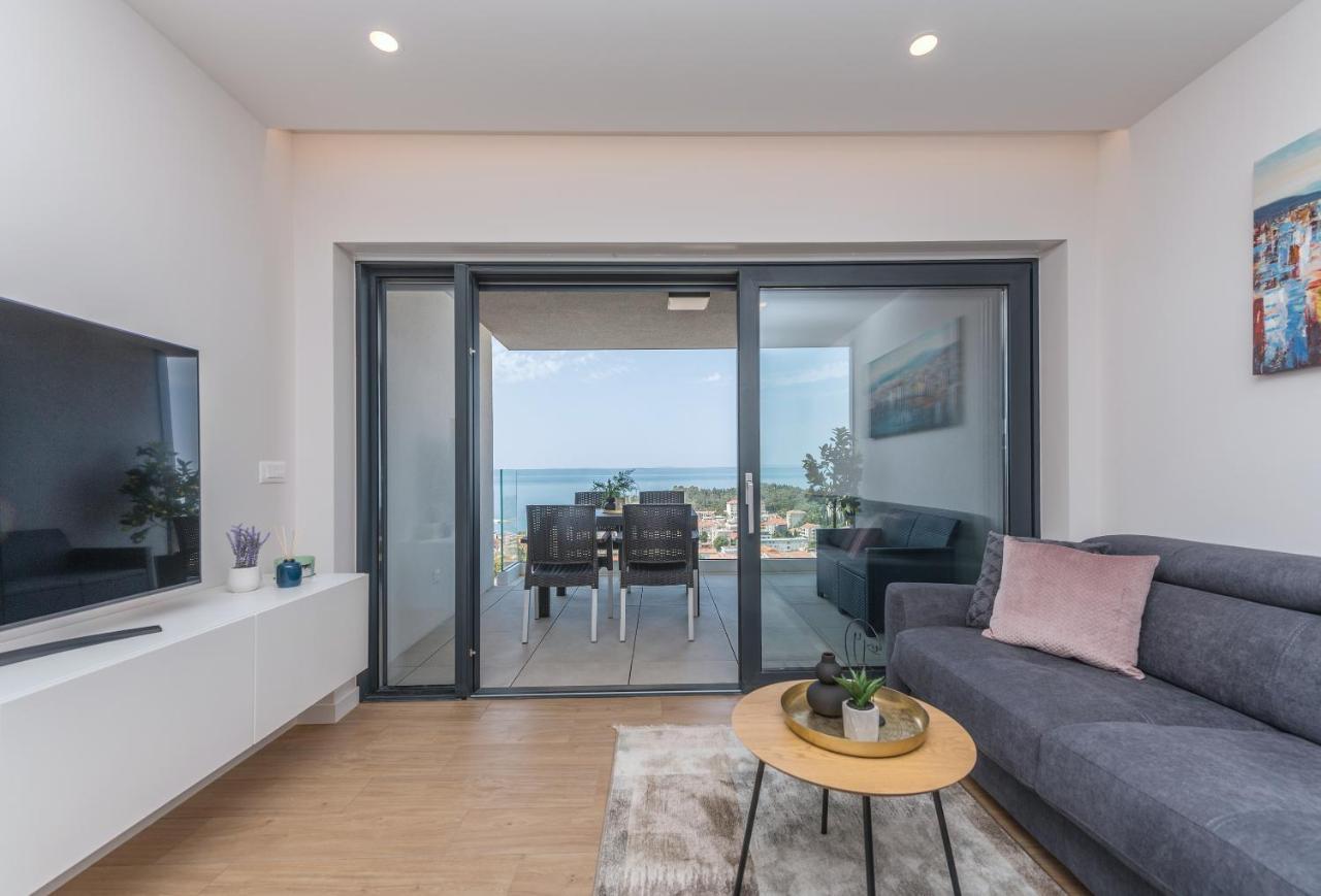 מאקרסקה Luxury Apartment Lemon Sea & City View מראה חיצוני תמונה