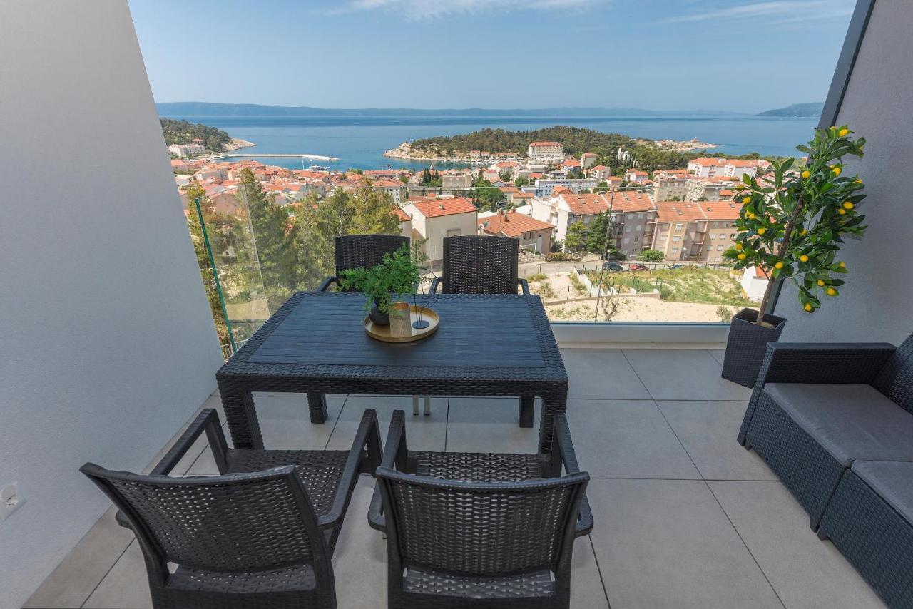 מאקרסקה Luxury Apartment Lemon Sea & City View מראה חיצוני תמונה