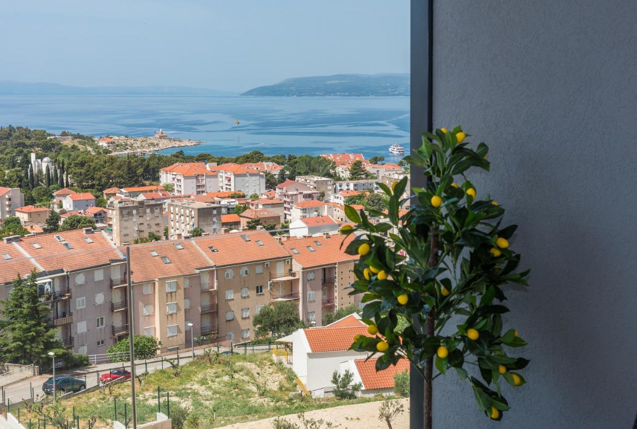 מאקרסקה Luxury Apartment Lemon Sea & City View מראה חיצוני תמונה